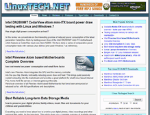 Tablet Screenshot of linuxtech.net